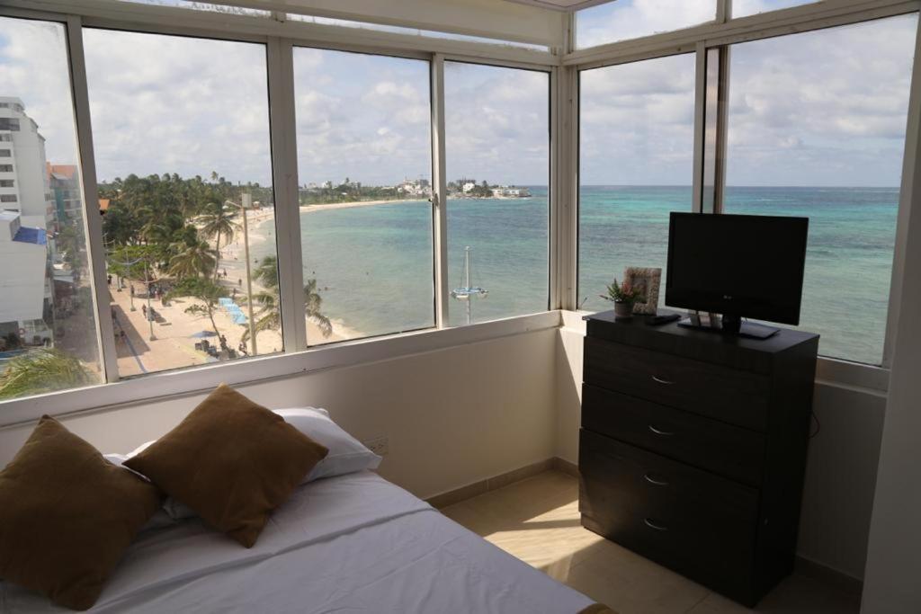 Ferienwohnung Apartamento Frente Al Mar, San Andres Exterior foto